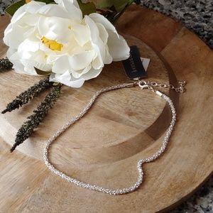 !!SOLD!!~ Stunning Silver Crystal Necklace